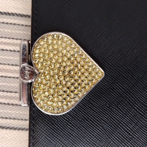 Lovecat black leather wallet - Picture 7 of 9